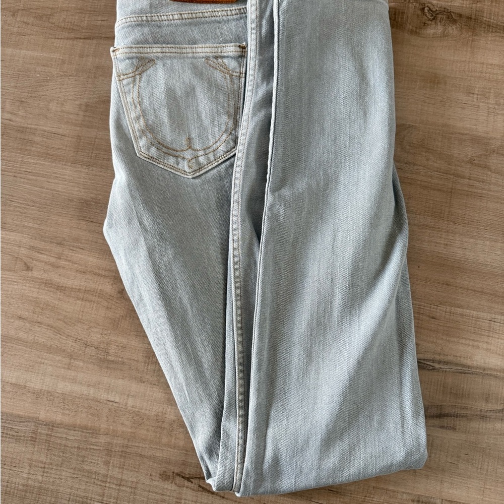 True Religion Gray Skinny Jeans